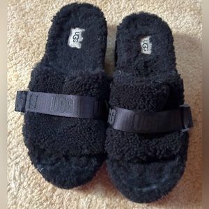 UGG Fluffita Flatform slides sz9